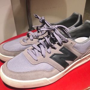 New Balance Canvas & Suede Sneakers